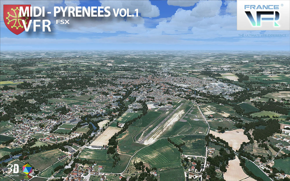 Midi-Pyrénées VFR Vol.1 FSX